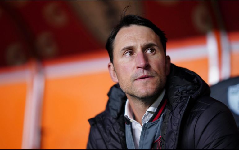 Beñat San José aseguró que sus jugadores se plantaron de frente en el Estadio Hidalgo y brindaron un buen futbol. IMAGO7.