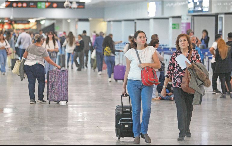 El año pasado se registró mayor actividad de vuelos en el Aeropuerto Internacional de Guadalajara. EL INFORMADOR/ Archivo