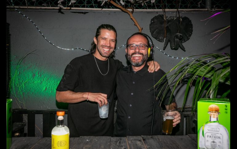 Diego Azanza y Dj Lenon. GENTE BIEN JALISCO/ Jorge Soltero