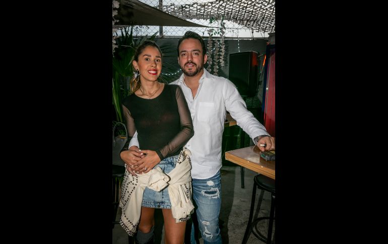 Carla Aviña y Diego Gutiérrez. GENTE BIEN JALISCO/ Jorge Soltero