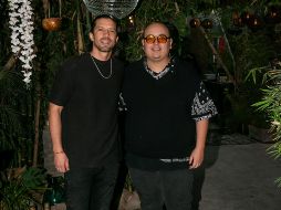 Diego Azanza y Christian Vázquez. GENTE BIEN JALISCO/ Jorge Soltero