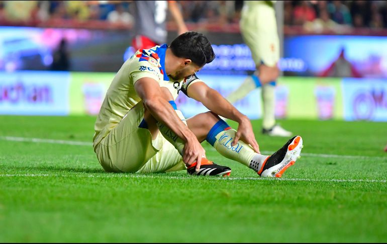Ha trascendido que el atacante padeció un esguince en el tobillo derecho. IMAGO7