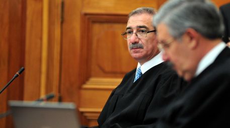 Alberto Pérez Dayán emitió su voto y con este se declaró inconstitucional la reforma eléctrica propuesta por el Presidente Andrés Manuel López Obrador. NTX / ARCHIVO