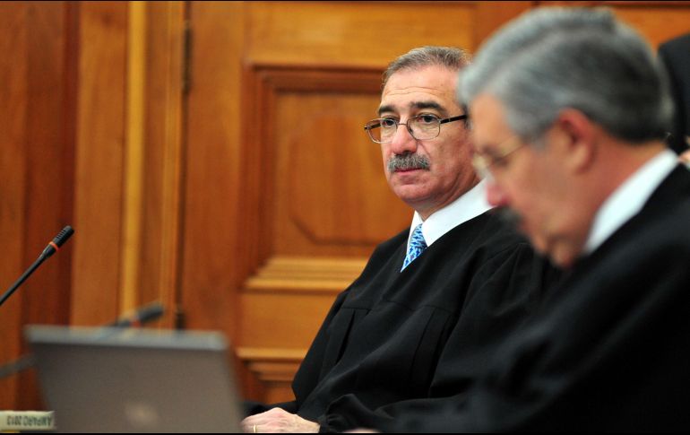 Alberto Pérez Dayán emitió su voto y con este se declaró inconstitucional la reforma eléctrica propuesta por el Presidente Andrés Manuel López Obrador. NTX / ARCHIVO