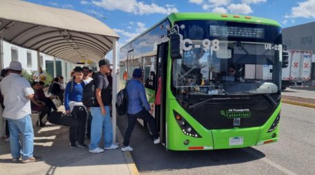 Estos autobuses tienen una capacidad de 58 pasajeros y miden 8.6 metros de largo. EL INFORMADOR/J.DIAZ