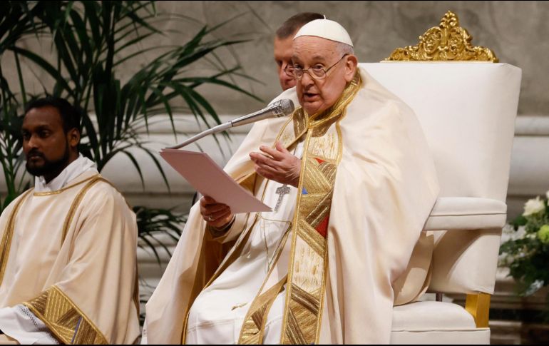El papa difundió una carta dirigida a los judíos de Israel, motivada por mensajes de diversas organizaciones judías a nivel mundial. EFE/ F. FRUSTACI.