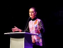 Claudia Sheinbaum fue recibida por el rector de la Universidad de Guadalajara, Ricardo Villanueva Lomelí. EL INFORMADOR/A.NAVARRO