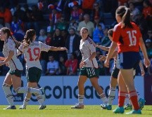 México venció por la mínima diferencia a Costa Rica con gol de la jugadora rojiblanca Dana Sandoval. IMAGO7.