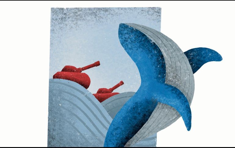 «Hemos comenzado una nueva “guerra de mundos”, lanzando nuestros propios trípodes contra el fondo marino sin tener idea de las consecuencias que esto traerá». ESPECIAL/@elchubi