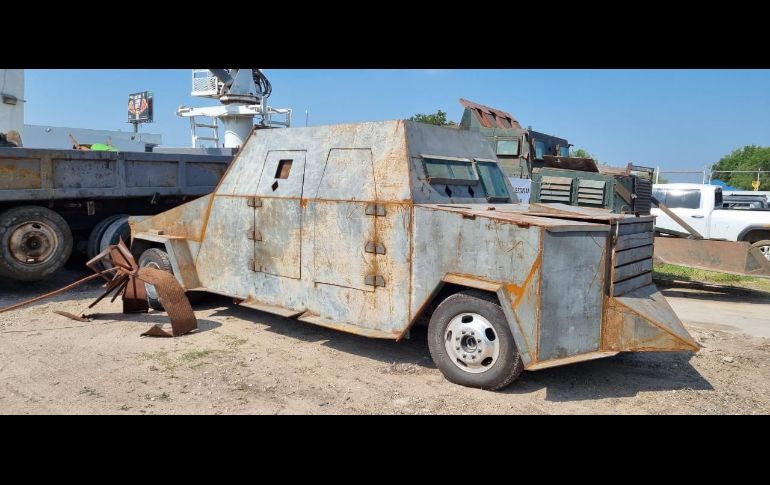 Así eran los impactantes vehículos monstruos asegurados a un cártel (FOTOS)