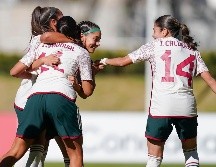La Selección Mexicana Femenil Sub-17 venció al equipo de Haití por un amplio marcador de 4-0. IMAGO7.