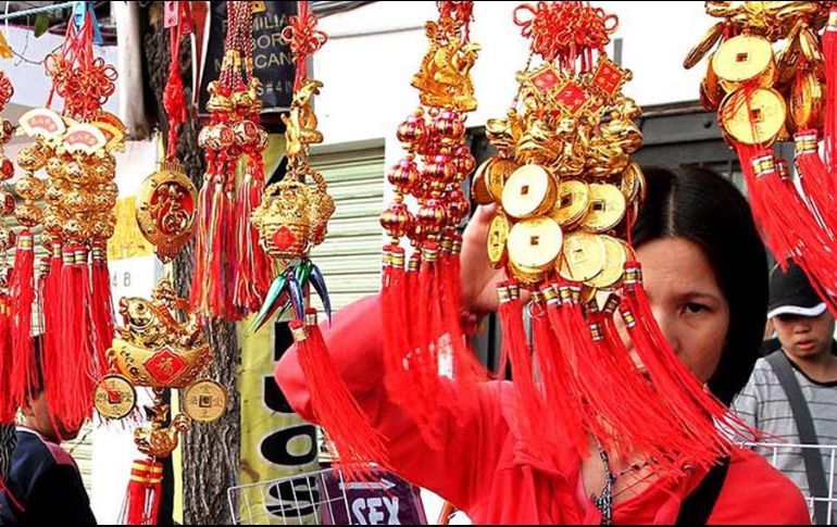 El Año Nuevo Chino comienza el próximo sábado 10 de febrero. Recíbelo como es debido. NOTIMEX / ARCHIVO