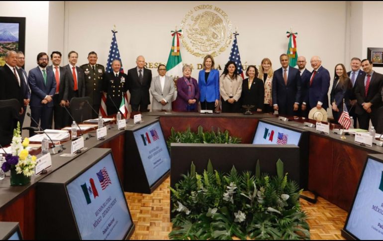 La Canciller también descartó un posible cierra de la frontera entre México y Estados Unidos. X/ @SRE_mx