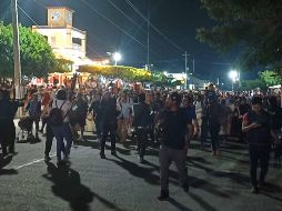 Las autoridades que acompañan a los migrantes explicaron que ellos no se asumen como una caravana. SUN.