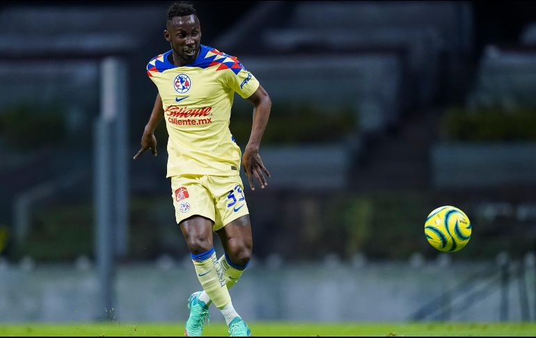 El delantero logró meter el único tanto a favor de su equipo en todo el encuentro, con lo cual las Águilas lograron conseguir el pase a la eliminatoria. IMAGO7/ Rafael Vadillo