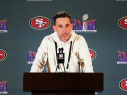 Kyle Shanahan y su equipo afrontarán la semana con algunos obstáculos. AFP/C. Unger