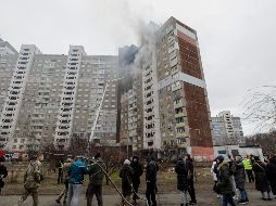 Los ataques dejaron cinco civiles muertos y 25 heridos. EFE/EPA/S. Dolzhenko