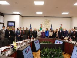 Además, dialogaron sobre las acciones conjuntas para abordar la epidemia de opioides sintéticos y contrarrestar el tráfico de armas, fenómenos que tienen impactos negativos en América del Norte. ESPECIAL / X / SRE