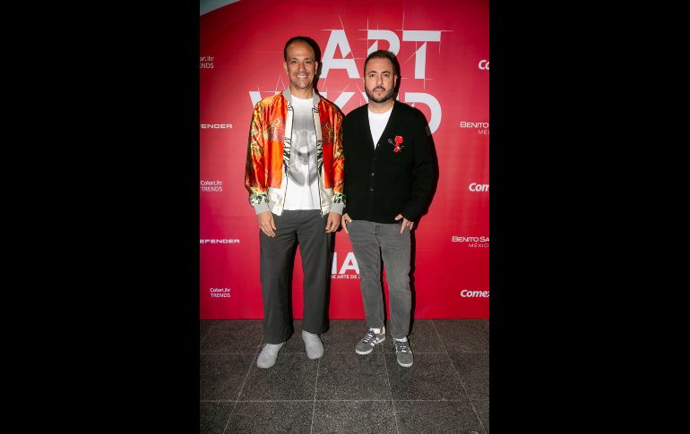 José Borbolla y Víctor Martínez. GENTE BIEN JALISCO/ Jorge Soltero