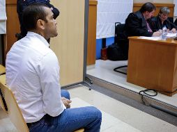 DANI ALVES. El jugador de 40 años fue acusado de agredir a la mujer en el baño de una exclusiva discoteca de Barcelona en la madrugada del 31 de diciembre de 2022. AP / A. Estévez