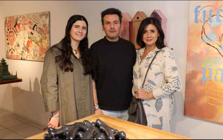 Ale Hernández, Gerardo Saru y Sofía Preciado. GENTE BIEN JALISCO/ Christian Pérez