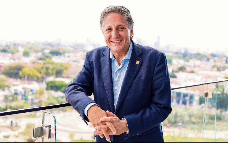 Juan José Frangie Saade, alcalde de Zapopan, destaca los logros y se declara listo para seguir sirviendo a la ciudadanía. EL INFORMADOR/A. Navarro