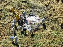 La fuga de gasolina fue detectada desde las 5:00 horas de este viernes en el ducto Salamanca - Puente Grande, en la delegación Tololotlán, de Tonalá. ESPECIAL / UEPCBJ