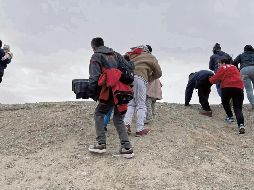 En diciembre del año pasado se registraron hasta diez mil personas cruzando la frontera en un sólo día. EL UNIVERSAL