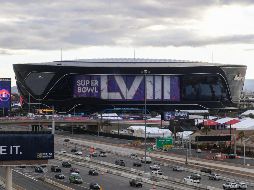 El magnífico estadio de los Raiders de Las Vegas es una verdadera joya en el desierto. AFP / C. Ward
