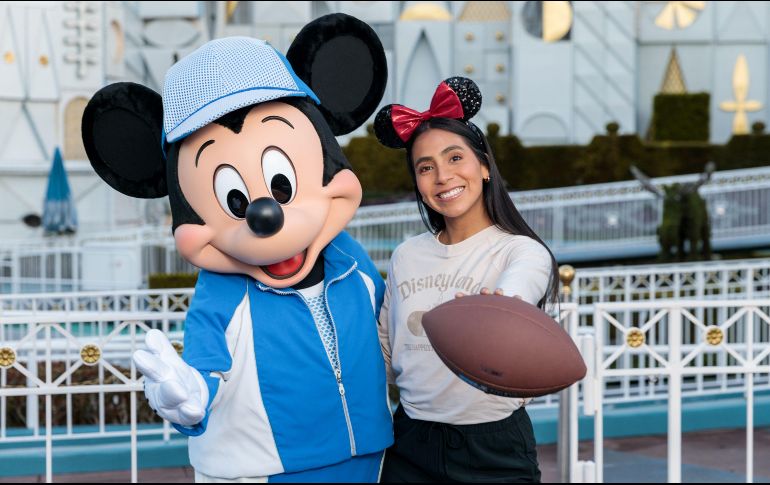 Diana Flores. ESPECIAL/SEAN TEEGARDEN-DISNEYLAND RESORT.