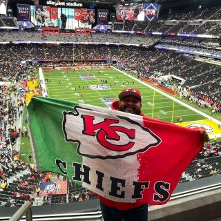 La afición mexicana se hace presente en el Super Bowl LVIII