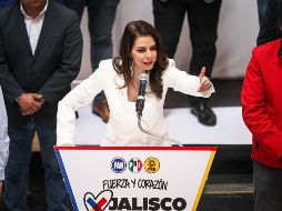 En la presentación, también se anunció a Ramiro Hernández como el coordinador de campaña de Laura Haro. EL INFORMADOR / H. FIGUEROA