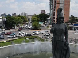 La Minerva es un símbolo muy representativo de Guadalajara. EL INFORMADOR/ ARCHIVO.