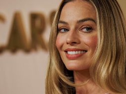 La directora Greta Gerwig y los protagonistas de su película 'Barbie', Margot Robbie y Ryan Gosling, formaron parte de las grandes estrellas del almuerzo. EFE/ A. Arorizo.