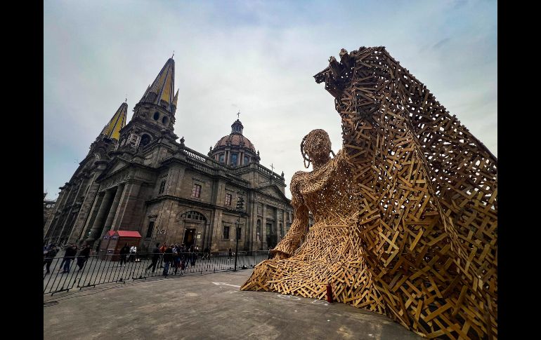 Este año GDL Luz se realizará del 14 al 18 de febrero de 19:30 horas a 11::00 horas con tres espectáculos principales a las 20:00, 21:00 y 22:00 horas. EL INFORMADOR/ Arturo Navarro.