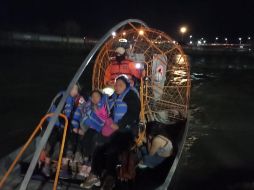 En un primer evento fueron localizados una mujer, un hombre y tres menores de edad, de los que uno estaba semiinconsciente. X/ @INAMI_mx