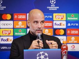 Guardiola elogió al Copenhague, en especial su defensa y su actitud. EFE/EPA/L. Sabroe