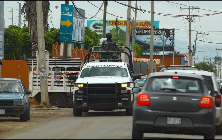 La semana pasada tres policías fueron acribillados en Abasolo, Comonfort y Yuriria. EFE / ARCHIVO