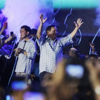 El exgeneral Prabowo celebra su victoria en las elecciones presidenciales de Indonesia
