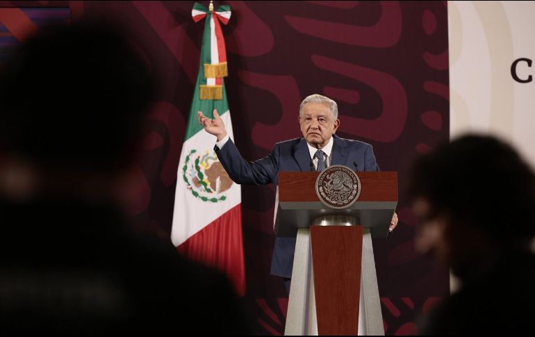 López Obrador afirmó que los opositores quieren enrarecer el ambiente político. EFE/ J. Méndez