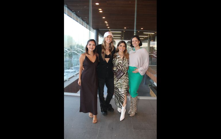 María Fernanda Jasso, Havanna Bribiesca, Ana Paula Encinas y Lhia Ginther. GENTE BIEN JALISCO/ Esmeralda Escamilla