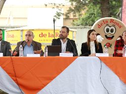 El diputado local de Movimiento Ciudadano y aspirante a la alcaldía de Tlajomulco de Zúñiga, Gerardo Quirino Velázquez, se reunió con empresarios en aquel municipio en el marco de los espacios llamados “Diálogos Tlajomulco”. CORTESÍA