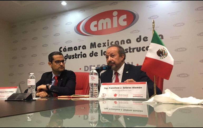 El presidente nacional de la CMIC pidió que se revise la estrategia de seguridad ya que el robo de maquinaría es alarmante. EL INFORMADOR/J. VELAZCO