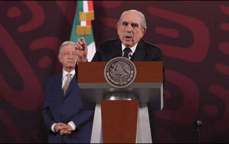 Pablo Gómez informó que continúa el juicio en una Corte de Florida en contra de Genaro García Luna. SUN / C. Mejía