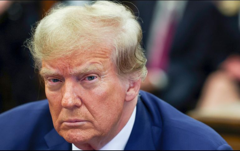 Trump asiste a los argumentos de cierre en el juicio por fraude contra la Organización Trump en la Corte Suprema del estado de Nueva York. AP