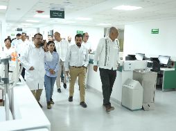 Zoé Robledo resaltó que el sureste de México está experimentando un cambio significativo y, específicamente en Tabasco, se han llevado a cabo varias iniciativas para renovar equipamiento médico y mejorar la infraestructura de unidades. CORTESÍA