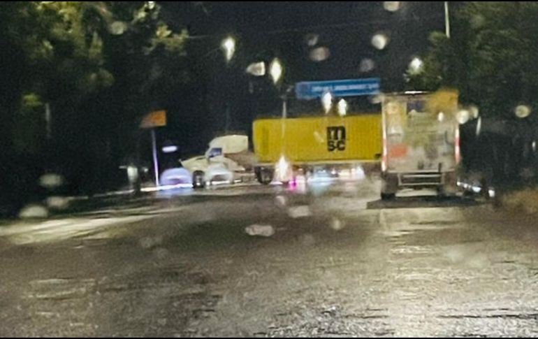 El funcionario estatal informó que personal de corporaciones de los tres niveles de Gobierno acude al punto para prestar apoyo. ESPECIAL