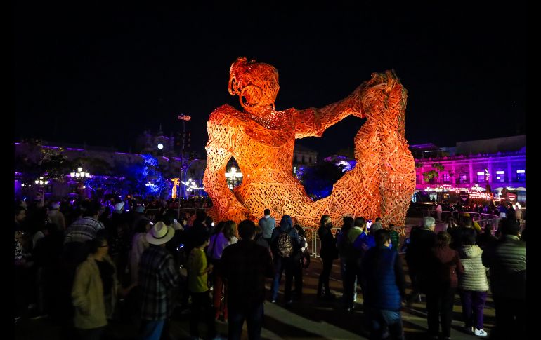 La edición 7 del festival de luz más grande de Latinoamérica, GDLuz, se inauguró el jueves con un homenaje a las mujeres.EL INFORMADOR/A.NAVARRO
