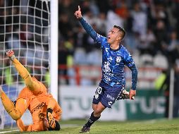 Erick Sánchez firmó el doblete que selló la victoria del Pachuca, Julián Quiñones descontó para las Águilas. IMAGO7/E. Espinosa