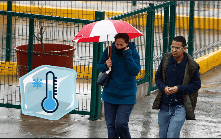 El frente frío número 36 llegará a México desde el noroeste del país. ESPECIAL/ EL INFORMADOR.